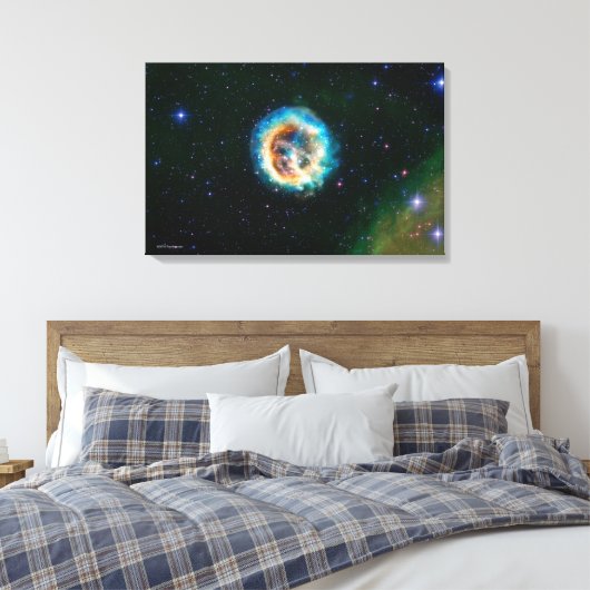 E0102, Hinzufügen einer neuen Dimension zu einer a Leinwanddruck (Insitu (Schlafzimmer))