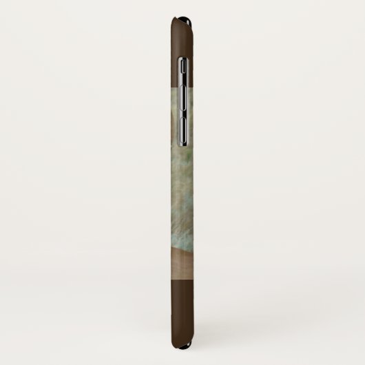 E10 Bullklee in Samt Kopf Shot Case-Mate iPhone Hülle (Hinten/Links)