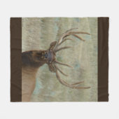 E10 Bullklee in Samt Kopf Shot Fleecedecke (Vorderseite (Horizontal))