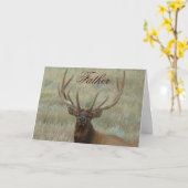 E10 Bullklee in Samt Kopf Shot Karte (Gelbe Blume)