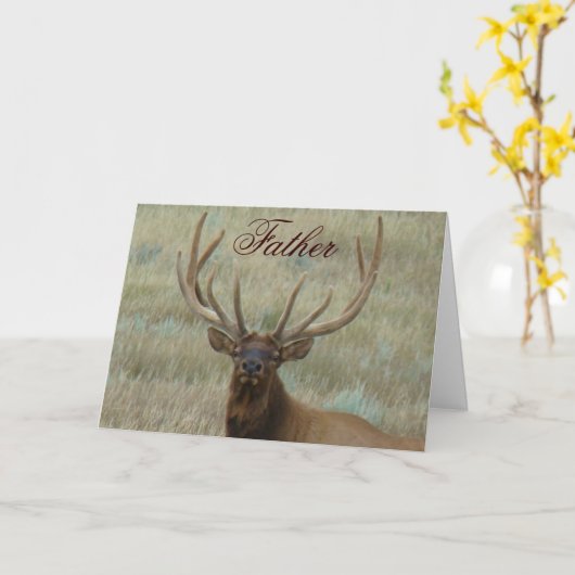 E10 Bullklee in Samt Kopf Shot Karte (Gelbe Blume)