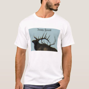 E11 Bull Elk Silhouette Kopfschuss T-Shirt