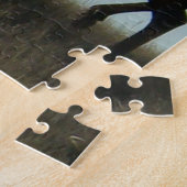 E14 Bull Elk Silhouette Puzzle (Seite)