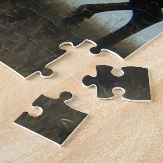 E14 Bull Elk Silhouette Puzzle (Seite)