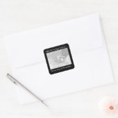 E14, DIE AUF OZZIE ZUHAUSE GEHEN, VERTRAUEN MIR QUADRATISCHER AUFKLEBER (Umschlag)