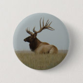 E15 Bull Elk Big Bull Lay Button (Vorderseite)