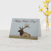 E15a Bull Elk Herd Master Karte (Gelbe Blume)