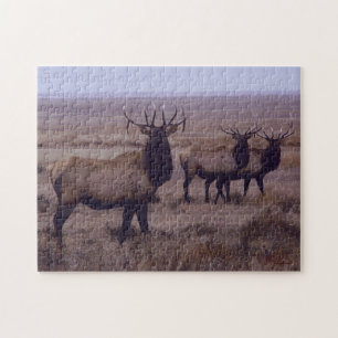 E19 Bull-Elch mit Doppel-Abwurfstangen Puzzle