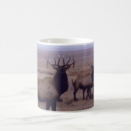 E19 Bull Elk Double Drop Tines Kaffeetasse (Mittel)