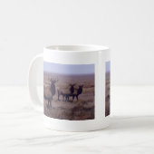 E19 Bull Elk Drop Tines Kaffeetasse (Vorderseite Links)