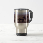 E19 Bull Elk Drop Tines Reisebecher (VorderseiteRechts)