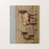 E1 Bull Elk Puzzle (Vertikal)