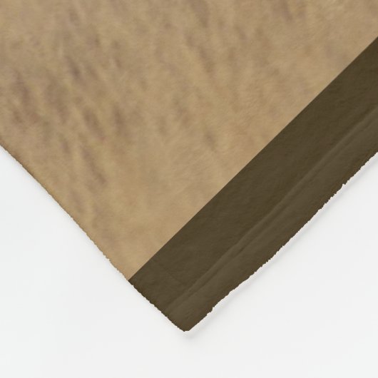 E1 Stier Elche Fleecedecke (Ecke)