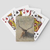 E25 Bullklee im Gras Spielkarten (Rückseite)