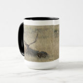 E25 Bullklee im Gras Tasse (Vorderseite Links)