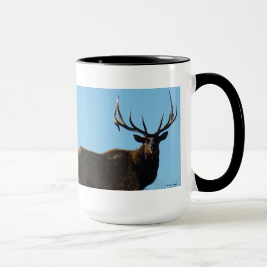 E27 Bull Elk Sky Lined Tasse (Rechts)