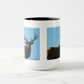 E27 Bull Elk Sky Lined Tasse (Zentrum)