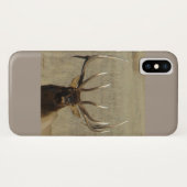 E29 Bull Elk Head Case-Mate iPhone Hülle (Rückseite (Horizontal))