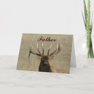 E29 Bull Elk Head Karte