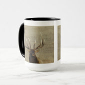 E29 Bull Elk Head Shot Tasse (Vorderseite Links)