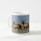 E2 Stier Elche Kaffeetasse (Vorderseite Links)