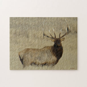 E30 Bull-Elch Großer Bulle Puzzle