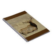 E30 Bull Elk Big Bull Notizblock (Rechte Seite)
