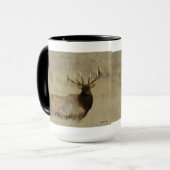 E30 Bull Elk Big Bull Tasse (Vorderseite Links)