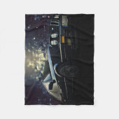 E30 Coupe mit Funken Fleecedecke (Vorderseite)