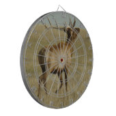 E35 Bullgras in Hörnern Dartscheibe (Vorderseite Links)