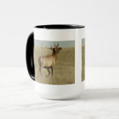 E35 Bullgras in Hörnern Tasse (Vorderseite Links)