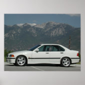 E36 M3 Sedan Poster (Vorne)