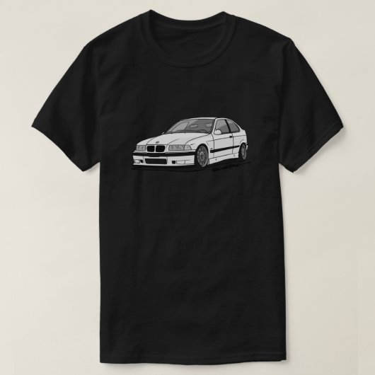 E36 Stance 318ti Compact Classic T - Shirt (Design vorne)