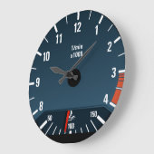 E36 Tachometer Clock Große Wanduhr (Winkel)