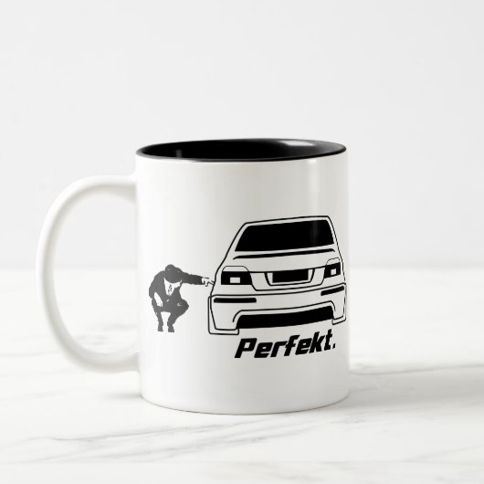 e39 M5 perfekt Zweifarbige Tasse (Links)