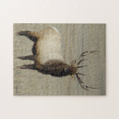 E46 Bull Elk Big Bull Puzzle (Horizontal)