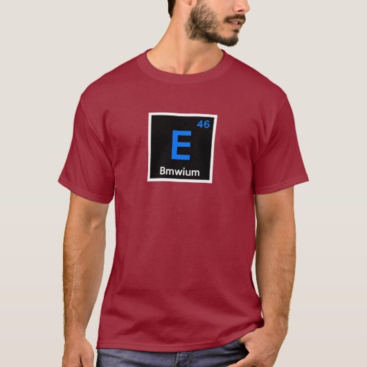 e46 periodisches -2- T-Shirt (Vorderseite)