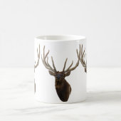 E48 Bull Elk Head in Velvet Kaffeetasse (Mittel)