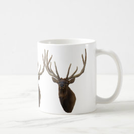E48 Bull Elk Head in Velvet Kaffeetasse
