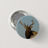 E49 Bull Elk Button (Vorne & Hinten)