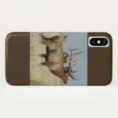 E4 Bull Elk Case-Mate iPhone Hülle (Rückseite (Horizontal))