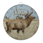 E4 Bull Elk Herd Master Dartscheibe (vorne)