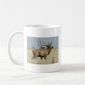 E4 Bull Elk Herd Master Kaffeetasse (Links)