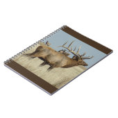 E4 Bull Elk Herd Master Notizblock (Linke Seite)