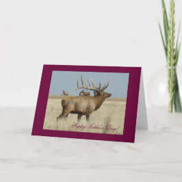 E4 Bull Elk Huge Bull Karte