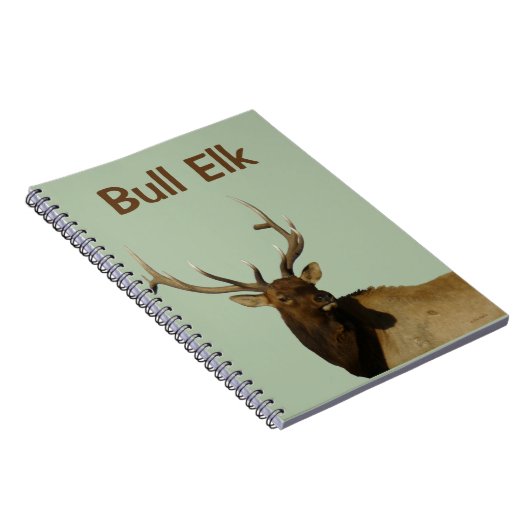 E50 Bull Elk Head and Shoulders Notizblock (Rechte Seite)