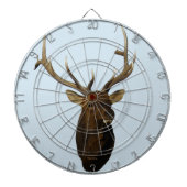 E51 Bull Elk Head Dartscheibe (vorne)