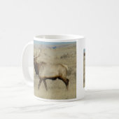 E55 Bull Elk Big Bull Kaffeetasse (Vorderseite Links)