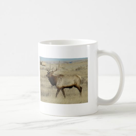 E55 Bull Elk Big Bull Kaffeetasse (Rechts)