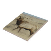 E55 Bull Elk Fliese (Seite)